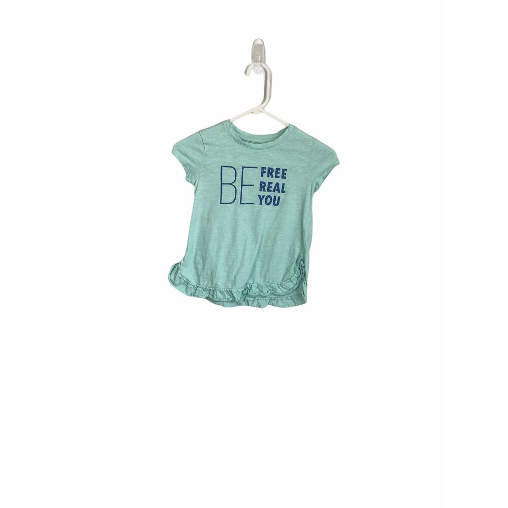 Unbranded Girl’s Ruffled Graphic T-Shirt Youth